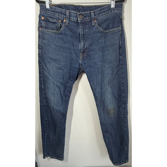Levi's 550 Mens Relaxed Fit Jeans 34x30 Blue Medium Wash - Picture 1 of 14